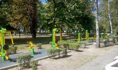 Уличные тренажеры