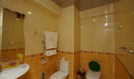 Санузел двухместного люкса 5 этаж