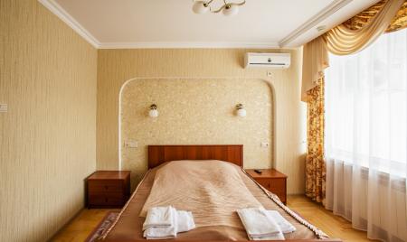 Спальня двухместного люкса 45 кв.м