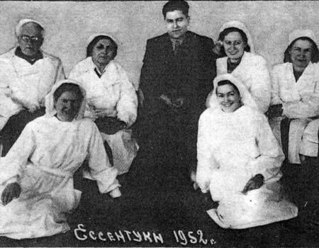 Маресьев в санатории имени М.И. Калинина в 1952 году