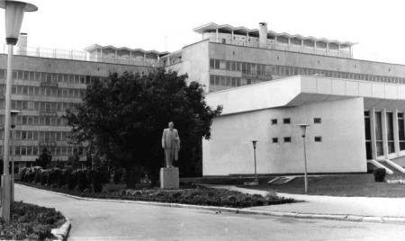 Вид санатория 1976 год