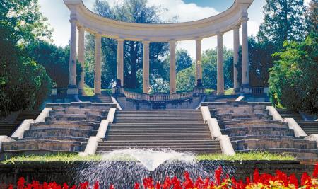 Каскадная лестница г. Кисловодск