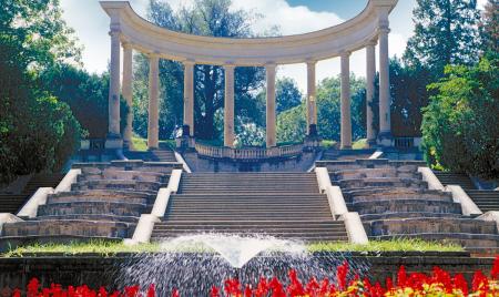 Каскадная лестница г. Кисловодск